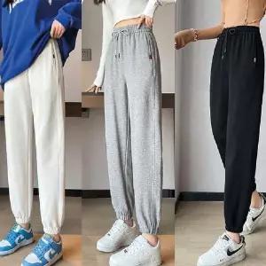 [하프클럽/]깔끔 걸스데일리 심플룩 하이웨스트 조거팬츠 스타일