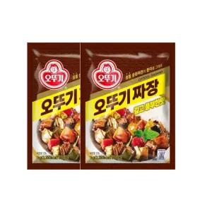 오뚜기 오뚜기짜장 깊고 풍부한맛 반찬 캠핑 혼밥 1kg 2개