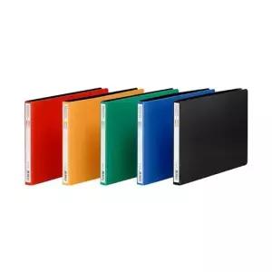 문화 FA58CK47 펀치리스PP F431-65 A5 적색/A5 박스(50개입)