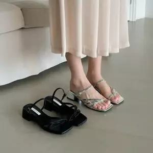 통굽 웨지 빅사이즈 여성 끈샌들 슬리퍼 여자끈샌들 (WF6FFF4)