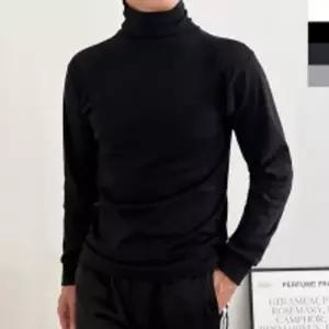 DGI 1828M 남자기본면목폴라티 댄디룩 심플 목라 데일리 남친 긴팔 목티 겨울셔츠 남성