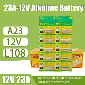 APC 12V 23A  23GA A23S E23A EL12 MN21 V23GA GP23A LRV08 도어벨 리모컨 전자제품용 A23 알카라인 팩