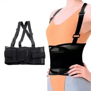 [셀러에이드]어깨 스트랩 허리 압박 보호대 체형 보정 복대