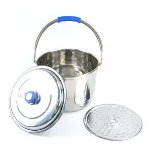 스텐 들통/냄비/국통/대용량/빨래/삶는솥/육수/조리/기구/가정용/업소용/식당용/급식용/곰솥/찜통/국솥/