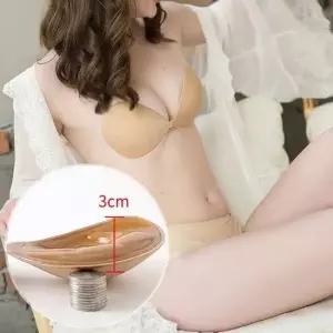 오프숄더 누드브라 왕뽕 접착 브라