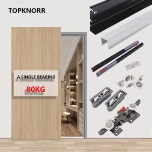 보이지 않는 슬라이딩 고스트 도어 버퍼 댐핑 주방 솔리드 우드 레일 프리 액세서리