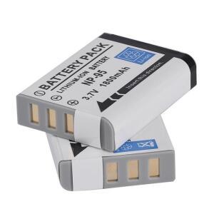NP-95 3.7v 리튬 이온 배터리 후지필름 F30 실제 3D W1 X100T