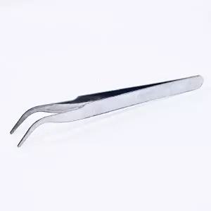 [브이와이][VCMNR6J7]스티커 집게 정밀핀셋 네일집게 곡선형 대형