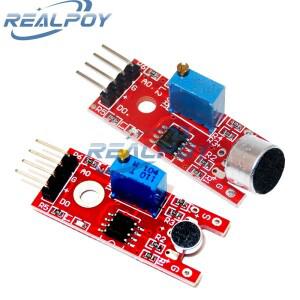 Arduino AVR PIC 아날로그 디지털 출력 센서 KY-038 용 마이크 음성 사운드 감지 모듈