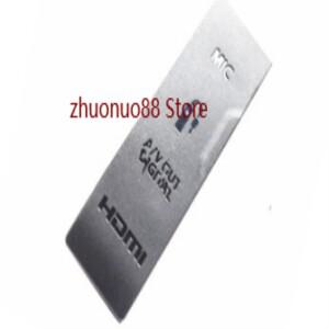 인터페이스 캡 캐논 EOS 550D 반란군 T2i 키스 X4 디지털 카메라 용 USB / AV 출력/HDMI/마이크 고무 커버