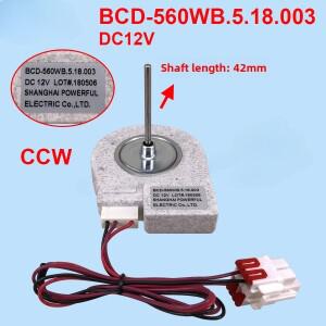 SUNFOY 접이식 문짝 냉장고용 냉각기 라디에이터 모터 BCD-560WB.5.18.003