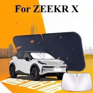 지크르 X 2025 자동차 앞 유리창 햇빛 가리개 액세서리 창문 단열 차단 보호 부품