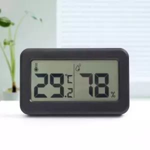 미니 디지털 온습도계 실내온도계 블랙