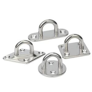 다기능 운동 저항 밴드용 마운트 후크 패드 아이 플레이트 벽 루프 스윙 해양 하드웨어