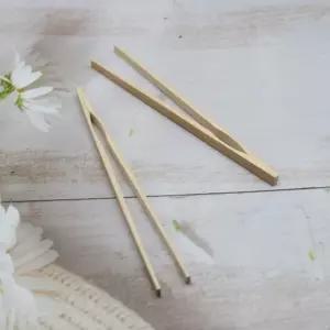 [파워쇼핑몰샵] 대나무 집게 다용도 주방 요리 조리 재사용 차도구 찻잔