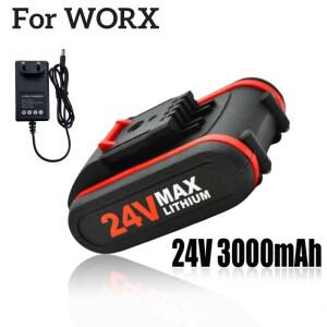 충전기가 있는 Worx 전동 공구 및 전기톱용 항공 운송 24V 3000mAh 충전식 리튬 이온 배터리
