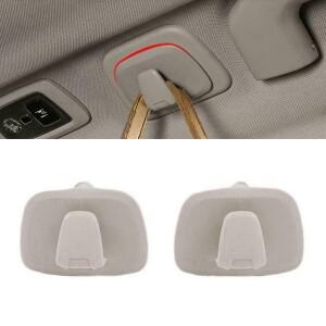 범용 자동차 행어 후크 볼보 호환 18-20 모델 XC40 용 루프 보관 뒷좌석 정리함 거치대 인테리어 부품 2개