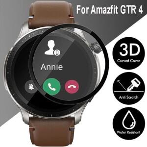 HD 커브드 스크래치 방지 필름 Amazfit GTR 4 스크린 보호대 커버 Huami 스마트 워치 액세서리