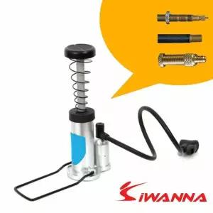 발펌프 프레스타 i워너706 던롭 미니 자전거 풋펌프