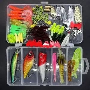 미끼세트 프로앵글러 루어낚시 웜 포퍼 스푼 프로그