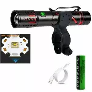 안전등 충전식 야외 줌 후레쉬 자전거 자전거라이트 S