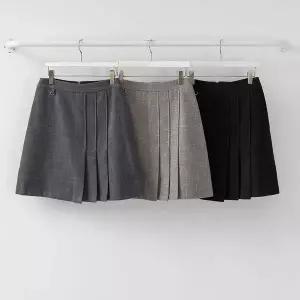 [옷자락]여성 겨울 플리츠 미니 스커트 러블리 데이트룩_P413351889