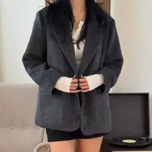 [아이우먼] 분위기있는모직자켓 YPV834M512 빅사이즈_P413382346