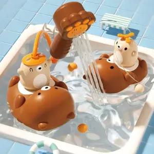 [하늘썬별] 유아 물총 샤워기 곰돌이 보트 목욕놀이 belucQQ803