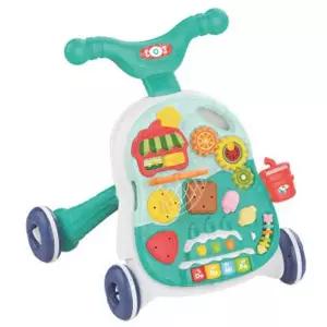 [하늘썬별] 2in1 과일 아기걸음마 러닝테이블 그린 heanhe0814