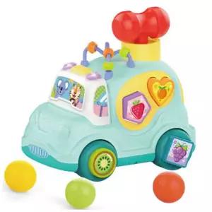 [하늘썬별] 도형 블럭 망치놀이 띠띠빵빵 멜로디 자동차 민트 heanhe0547