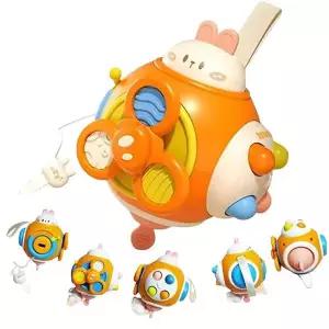 [하늘썬별] 토끼 아기 딸랑이 삑삑이 피젯 스피너 A belucQQ001