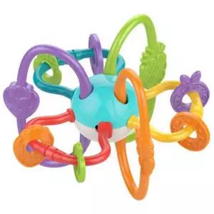 [하늘썬별] 칼라 소프트 아기 딸랑이 치발기 노리개 손 감각발달 heanhe0190