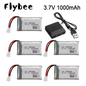 3.7v 1000mah 25C 952540 Syma X5 V931 H5C CX-30 RC 쿼드콥터 예비 부품용 리포 배터리