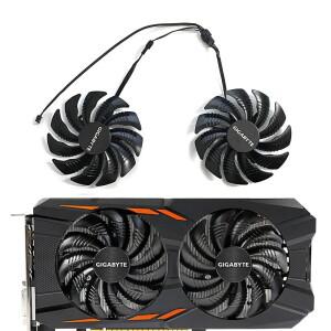 PLD09210S12HH T 129215 Radeon Aorus RX580/570 기가바이트 GV-RX570AORUS 카드용 SU 88mm 4핀 0.5A RX570