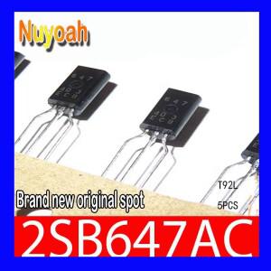 100% 소형 신호 바이폴라 트랜지스터 2SB647AC B647 1A IC VBRCEO 1-요소 PNP 실리콘 5 개