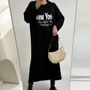 [하프클럽/]빅사이즈 512 스피릿시티뉴욕원피스 DBAV821