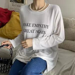 [하프클럽/]빅사이즈 512 심플레터리기모오버핏티 DRAQ284