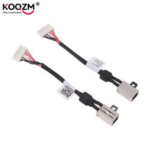 노트북 DC 전원 잭 소켓 충전 포트 케이블 델 정밀 5510 XPS15 064TM0 교체 플렉스