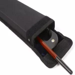 어깨끈이 달린 프랑스식 독일식 베이스 보우 백 하나용 인펜트 업라이트 더블 케이스(블랙)