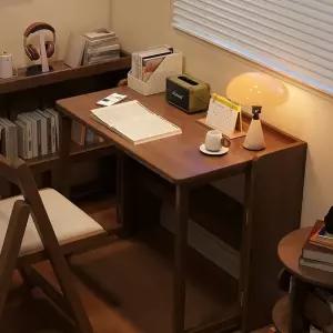 틈새 원룸 접이식 책상 듀얼폴딩 거실 공부방 공부