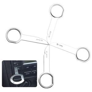 스테레오 키 릴리스 핀 헤드 유닛 라디오 제거 도구 실용적인 추출 제거기 폭스바겐 호환 아우디 호환 스코