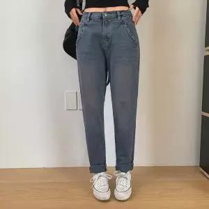 [하프클럽/다잇템]여자 슬림핏 워싱 진팬츠 스키니진 청바지