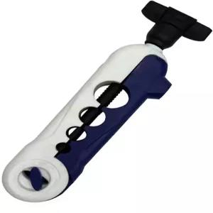 Tgpiao 1팩 미니 낚싯줄 와인더 스풀러 기계 휴대용 조절식 분리 가능한 스피닝 릴 스풀링 스테이션 시스템