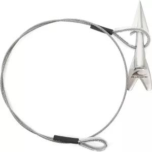 블루윙 헤비 듀티 하푼 리깅 다트 헤드 1pc 460LB 스테인리스 스틸 와이어 포함 빅 게임 낚시용