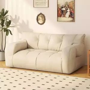 원룸소파 2인용 푹신한 편한 거실 가벼운 쇼파 빈백