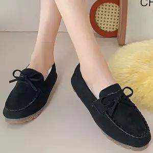 [하프클럽/]3컬러 후스레이디 털모카신