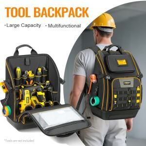 공구 배낭 툴스테이션 프로  오거나이저 넓은 내부 공간 성형 바닥  기술자용 공구 가방