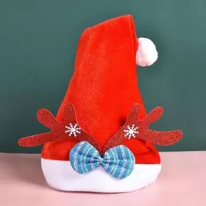 [마이모노샵] 빨간 사슴뿔 리본 루돌프모자 크리스마스 파티 행사