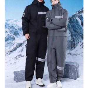 전신 방한복 저온냉동실 방호복 액체 창고 전신패딩 작업복