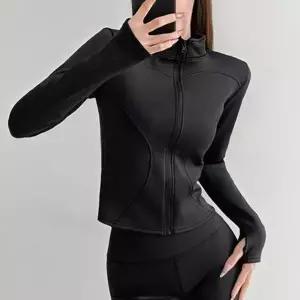 [하프클럽/]여자 핑거홀 슬림핏 반폴라 기모 트레이닝 집업